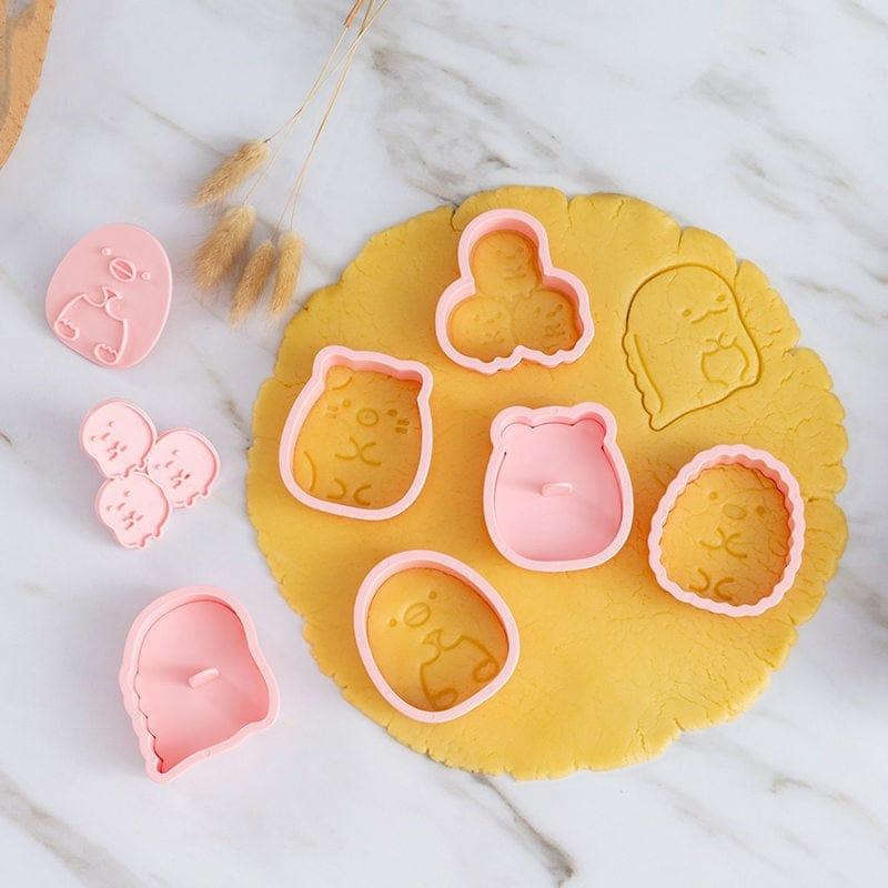 6Pcs/Set Kawaii Cookie Cutters – The Kawaii Shoppu  |  Kitchen & Bento Home Decor Kitchen & Bento