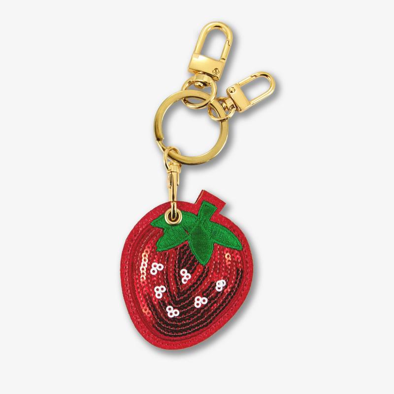 Airtag® Keychain – Strawberry  |  Airtag Holders Airtag Holders Airtag Holders