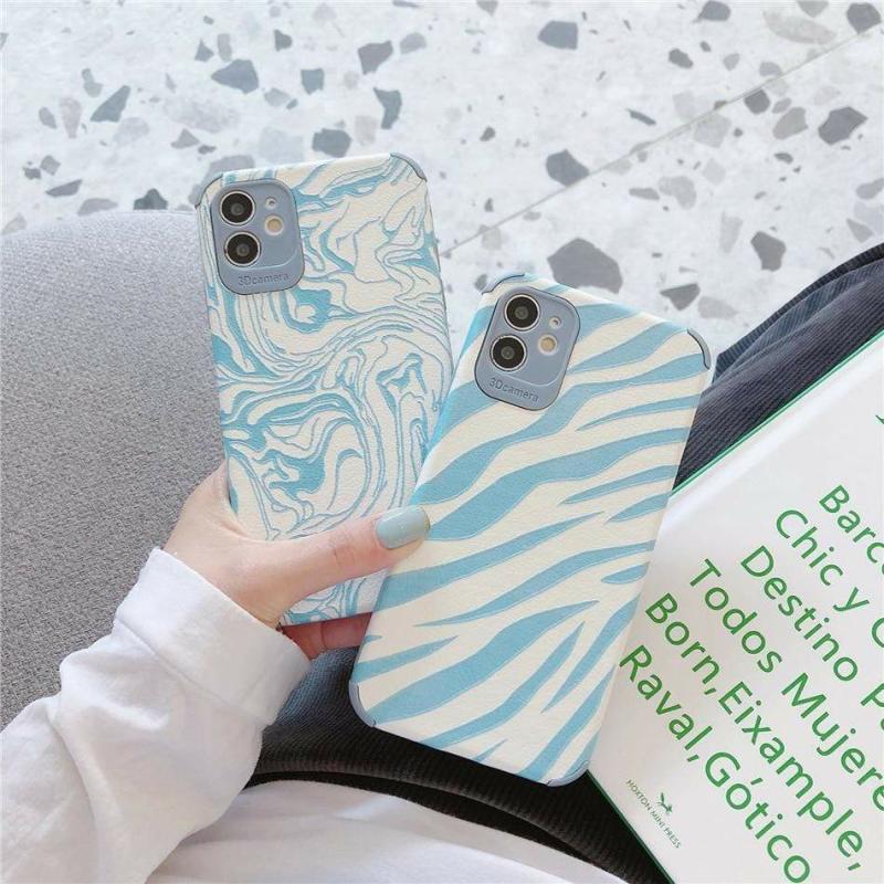 Blue Wavy Iphone Case  |  Phone Cases Accessories A