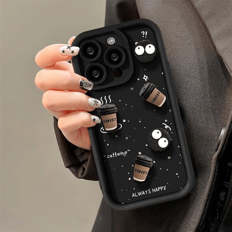 Coffee Phone Case  |  Phone Cases Accessories Black