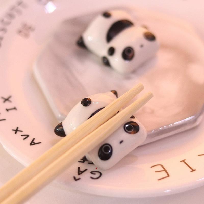 Cute Panda Japanese Style Chopstick Holder  |  Kitchen & Bento Home Decor Kitchen & Bento