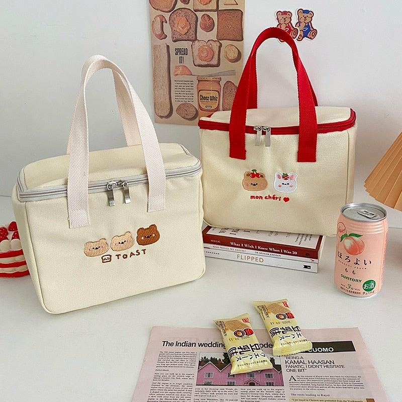 Dear Bear Mon Cheri Kawaii Lunch Bag  |  Bags Accessories Bags