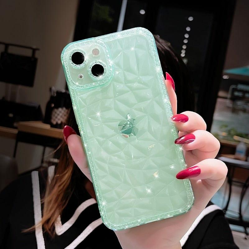 Diamond Phone Case  |  Phone Cases Accessories Blue