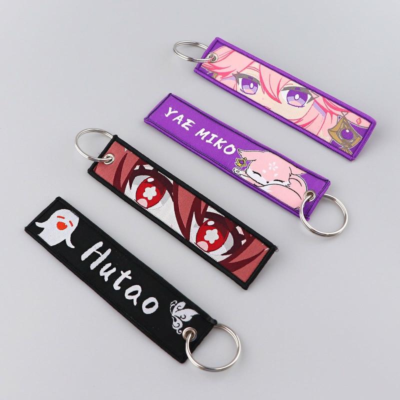 Genshin Bag Tag Keychain  |  Keyrings & Charms Accessories Keyrings & Charms