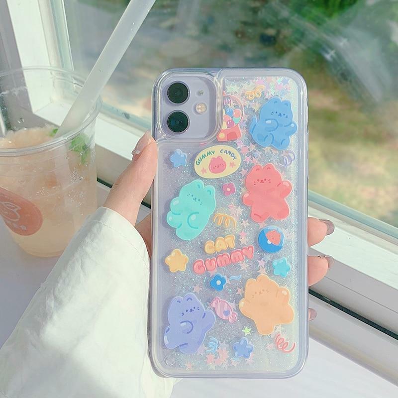 Gummy Cat Iphone Case  |  Phone Cases Accessories Clear