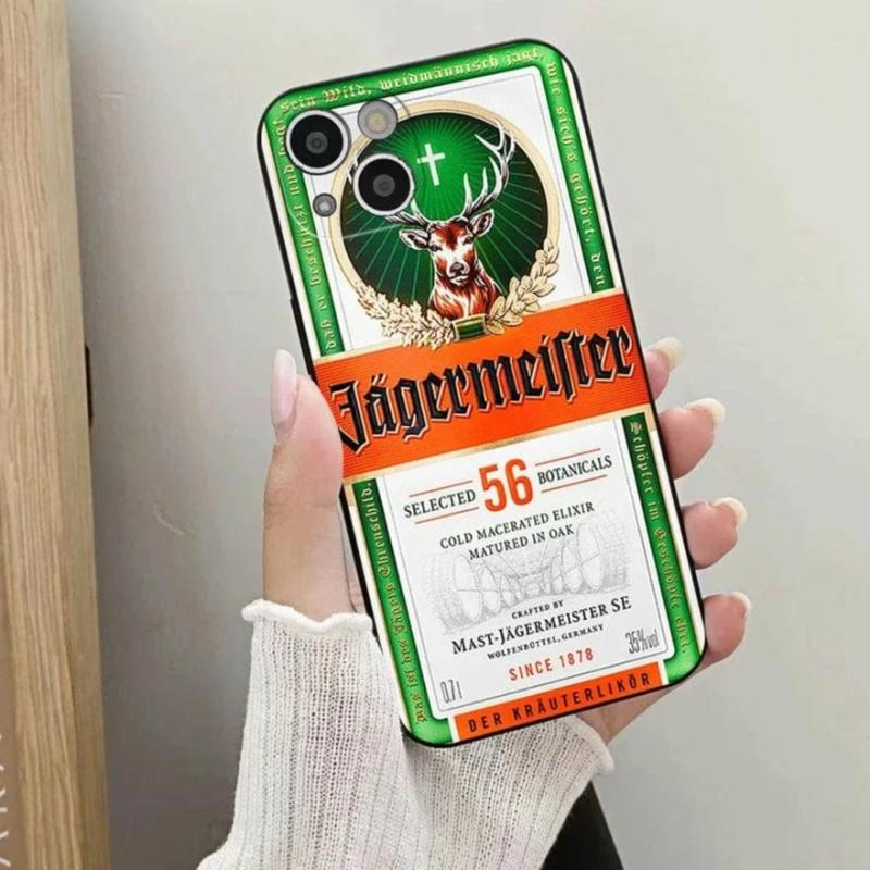 Jagermeister Phone Case  |  Phone Cases Accessories Black