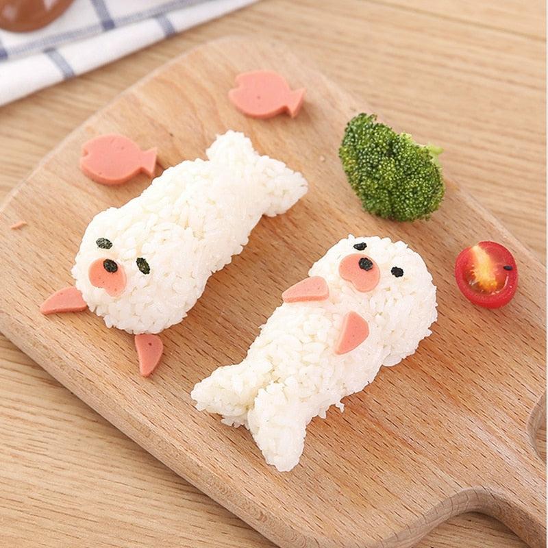 Kawaii Bento Seal Shape Sushi Rice Mould  |  Kitchen & Bento Home Decor Kitchen & Bento