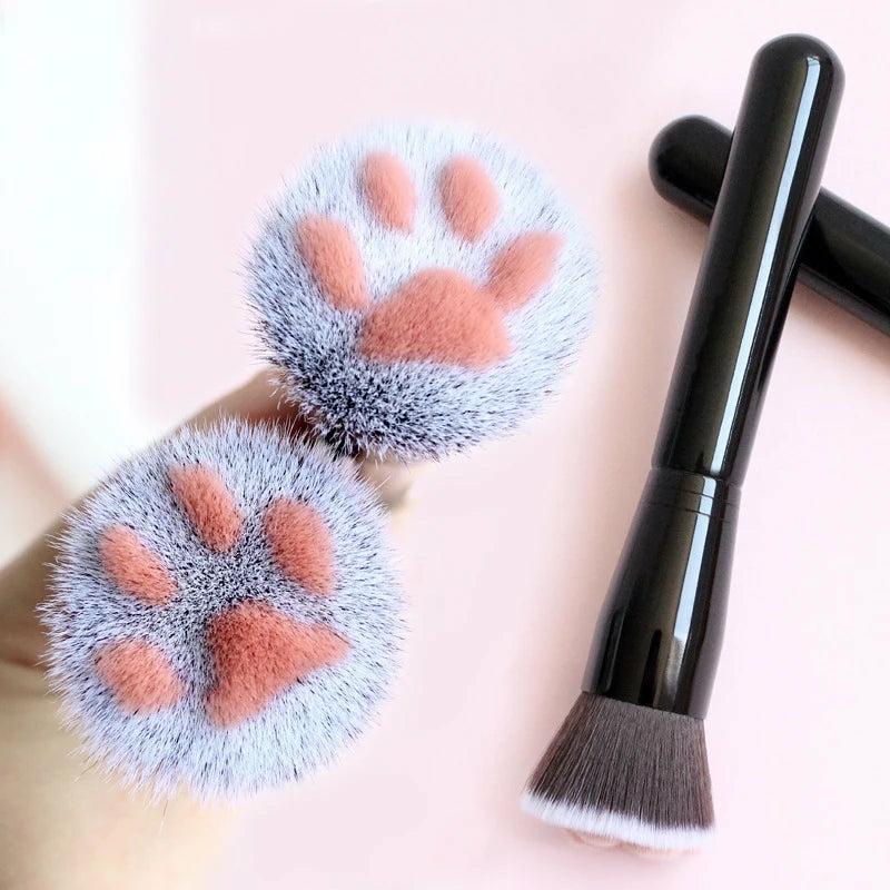 Kawaii Cat Paw Makeup Brush  |  Make Up & Beauty Accessories Make Up & Beauty