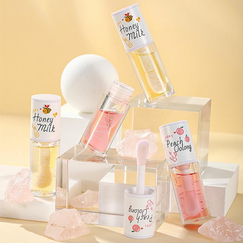 Kawaii Honey Peach Oolong Lip Oil  |  Make Up & Beauty Accessories Make Up & Beauty