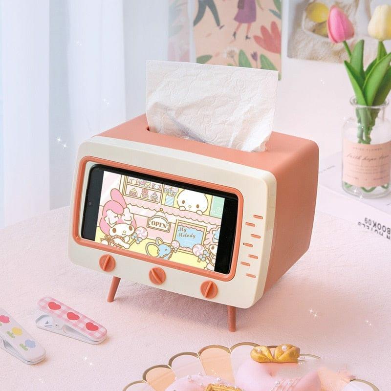 Kawaii Tv Tissue Box  |  Phone Cases Accessories Phone Cases