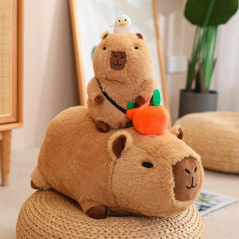 Little Clementine Capybara Plushie  |  Plushies Home Decor Plushies