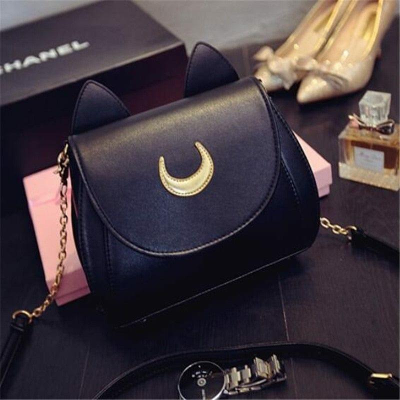 Luna Cat Hand Bag Purse  |  Bags Accessories Bags