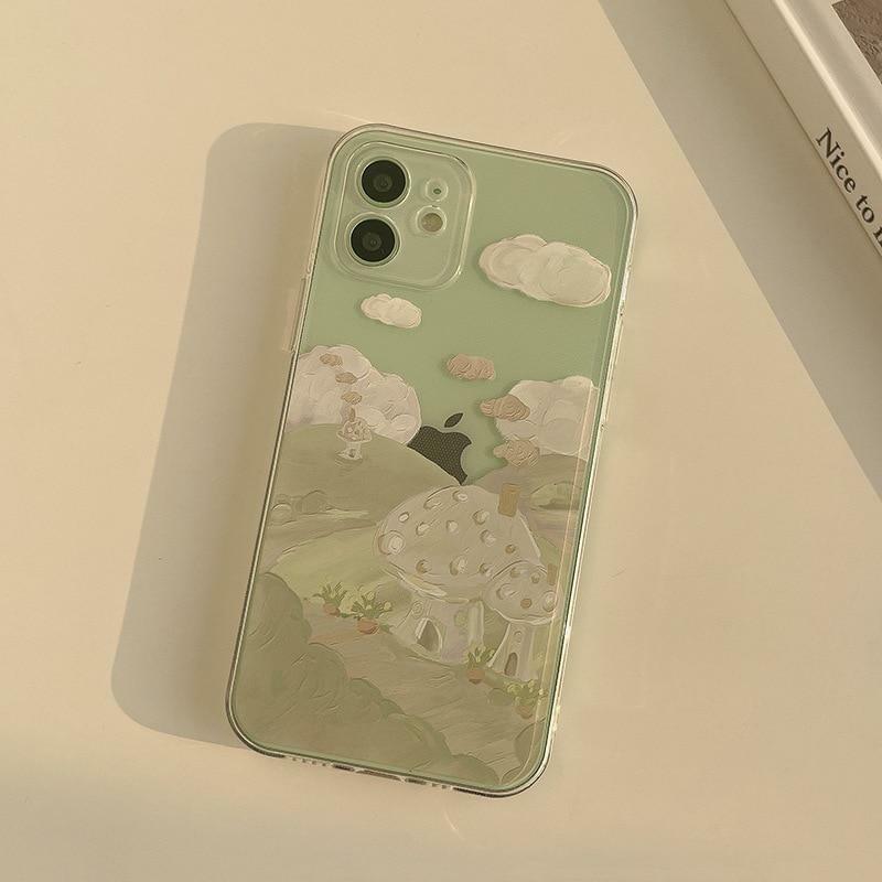 Mushroom Phone Case  |  Phone Cases Accessories Clear