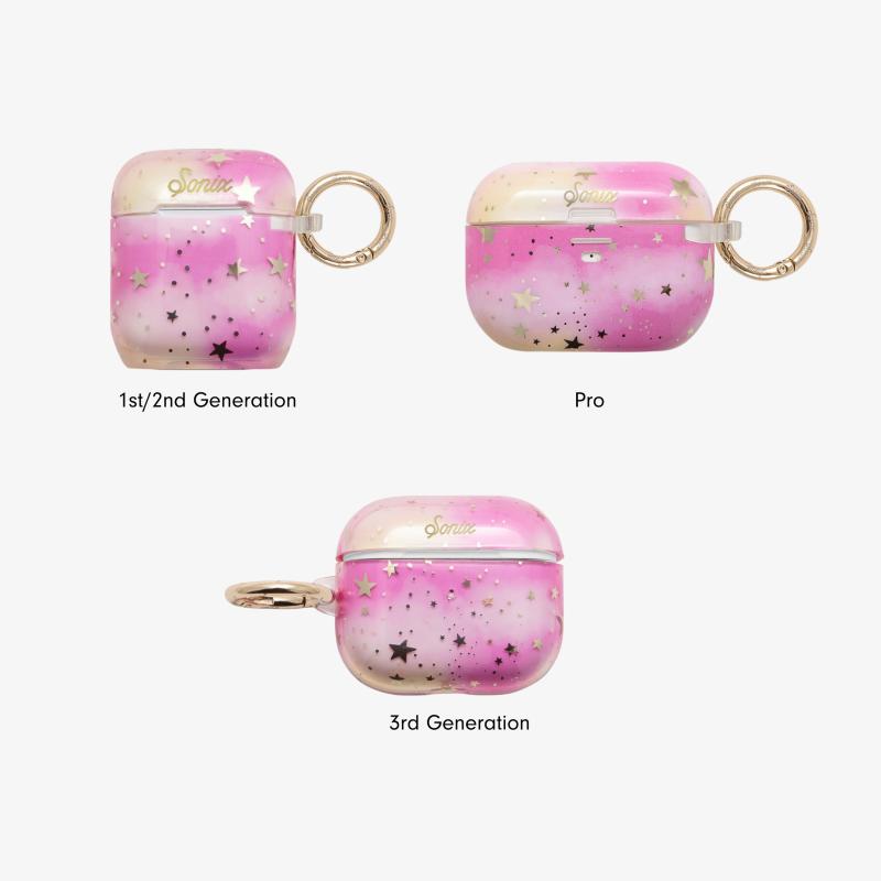 Northern Lights – Pink Airpods Case  |  Airpods Cases Airpods Cases Airpods Cases