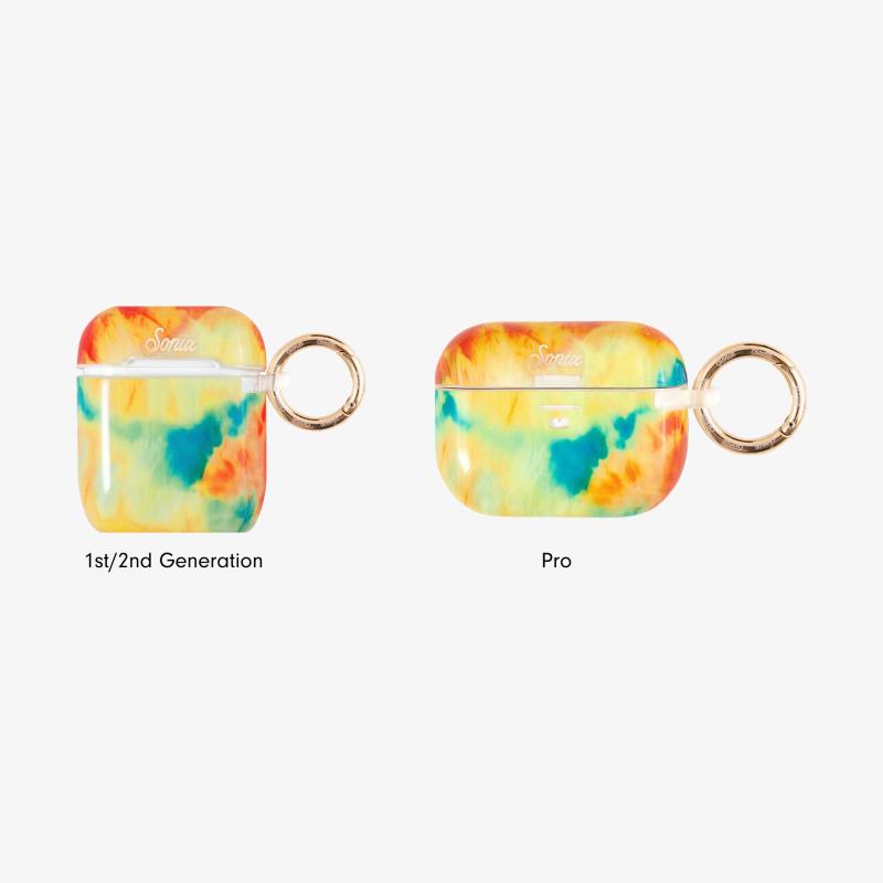 Orange Glow Airpods Case  |  Airpods Cases Airpods Cases Airpods Cases