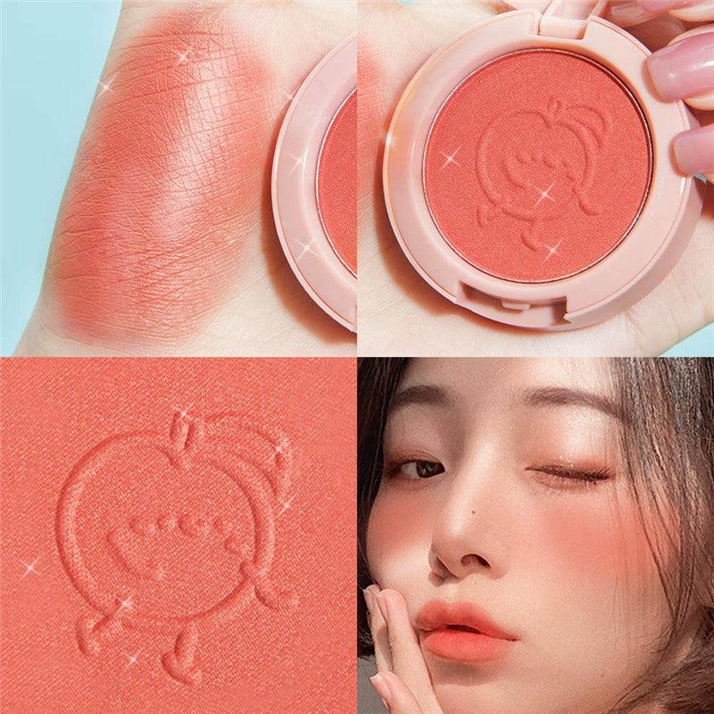 Peachy 6 Colors Blush Makeup Mineral Powder Palette  |  Make Up & Beauty Accessories Make Up & Beauty