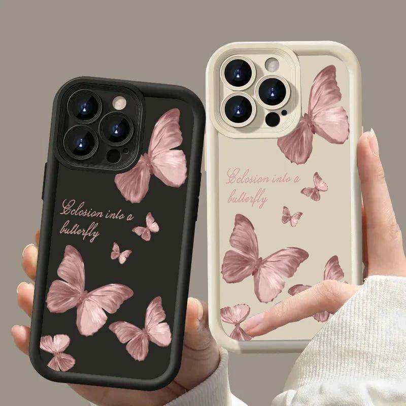 Pink Butterfly Phone Case  |  Phone Cases Accessories A