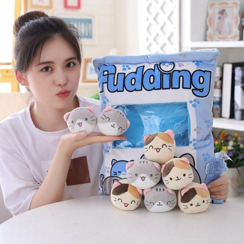 Pudding Plushies (Mega Collection)  |  Plushies Home Decor Plushies