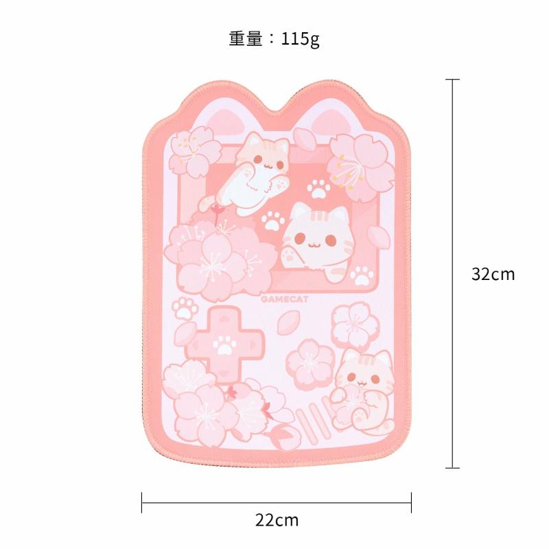 Sakura Cat Desk Mouse Pad  |  Desk Accessories Desk Accessories Desk Accessories