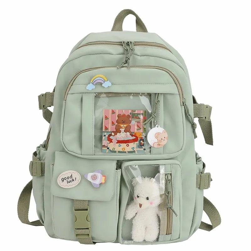 Shoppu Study Essential Ita Multi Pocket School Travel Backpack  |  Bags Accessories Bags