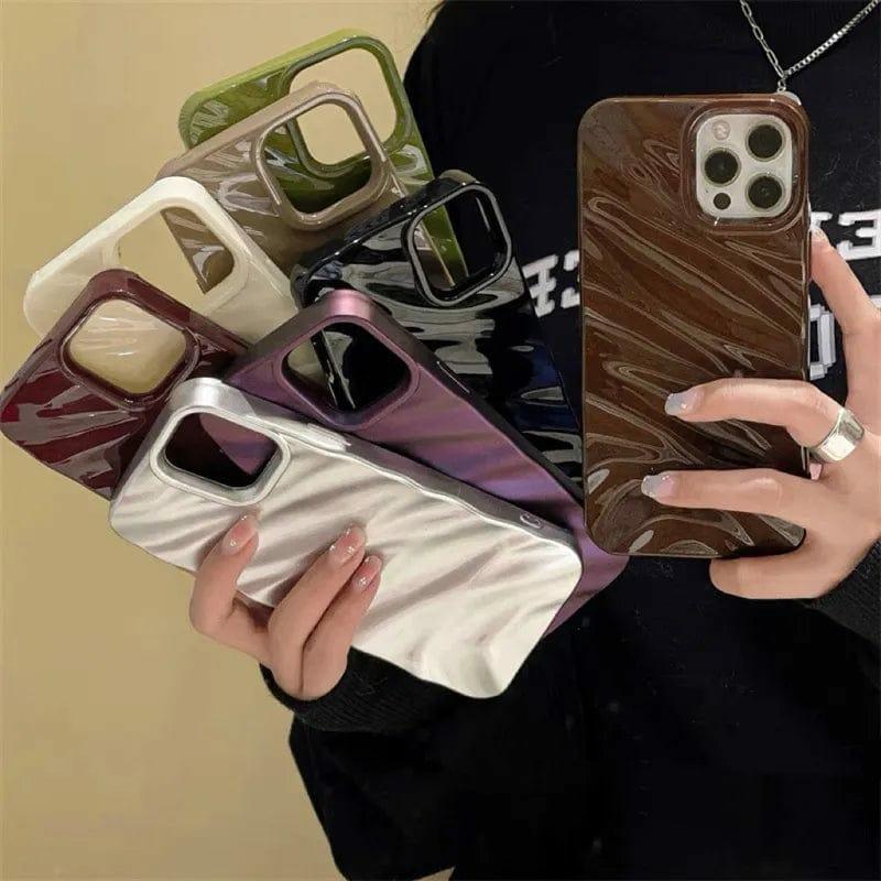 Silk Pattern Phone Case  |  Phone Cases Accessories Black