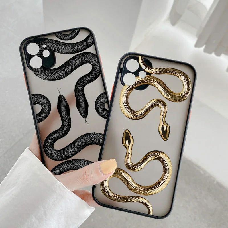 Snake Phone Case  |  Phone Cases Accessories Black