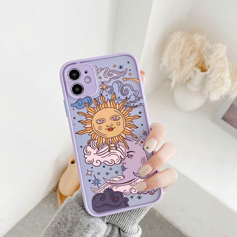 Sun And Moon Phone Case  |  Phone Cases Accessories Black