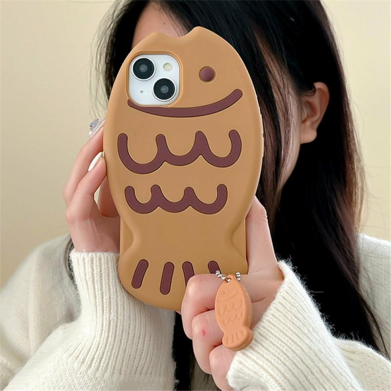 Taiyaki Kawaii Silicone Iphone Case Cover  |  Phone Cases Accessories Phone Cases