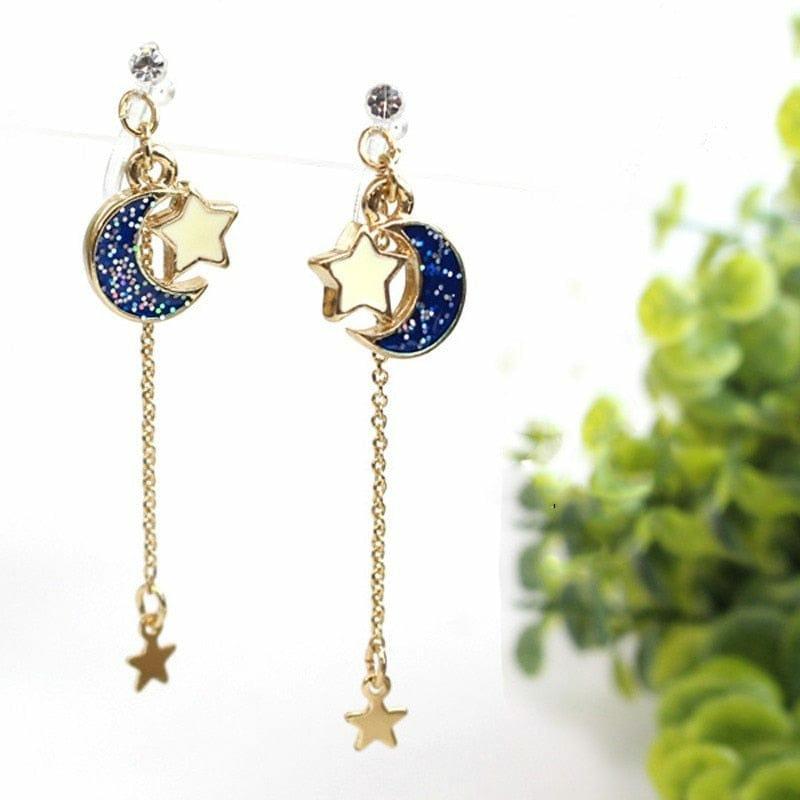 Blue Moon Drop Earrings  |  Jewellery Accessories Jewellery