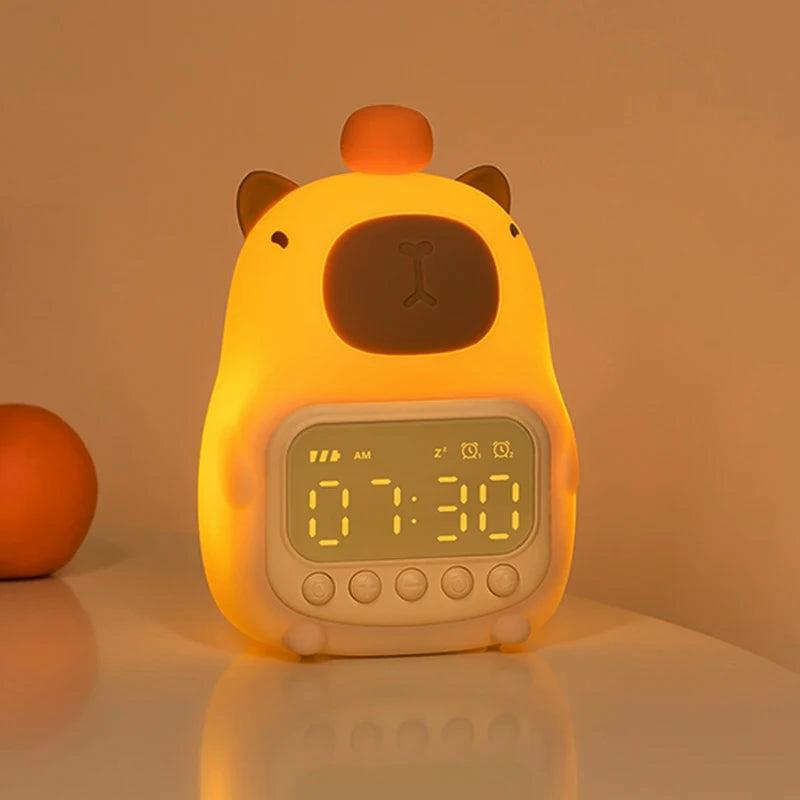 Capybara Night Light Alarm Clock  |  Desk Accessories Desk Accessories Desk Accessories