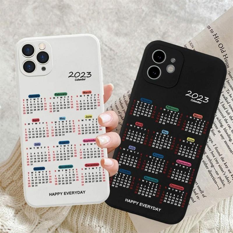 Calendar Phone Case  |  Phone Cases Accessories Black